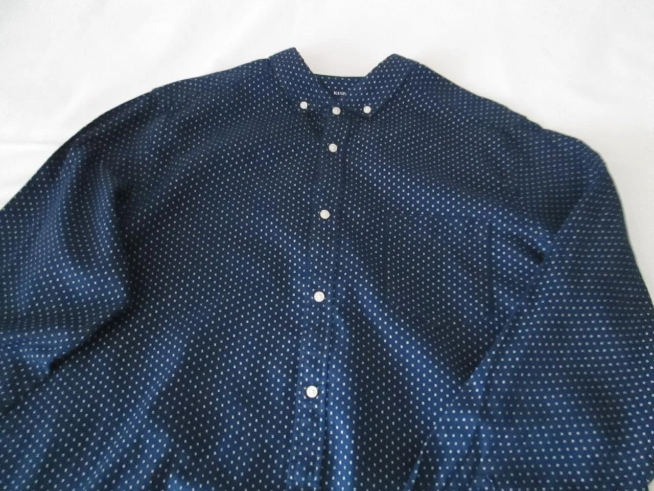 Camisa de hombre azul marino con motivos – photo 2